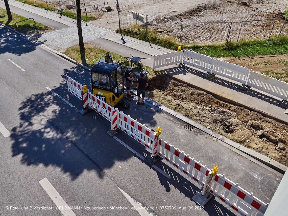 08.08.2022 - Baustelle zur Mütterberatung und Haus für Kinder